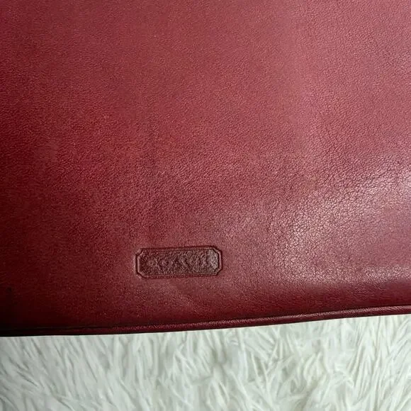 Vintage COACH y2k  Red Demi Legacy Mini Duffle bag - Picture 3 of 14